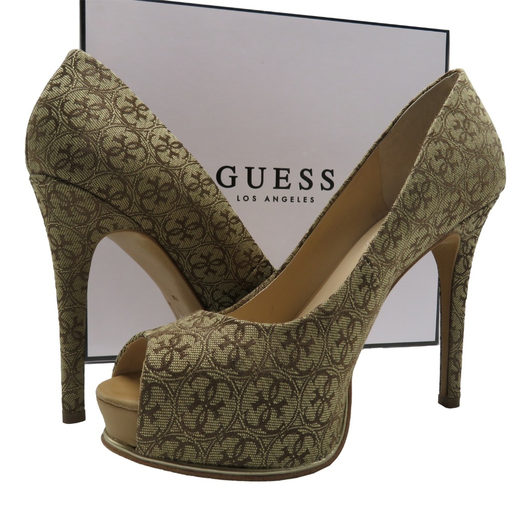 Guess HONORA Peep Toe Pumps